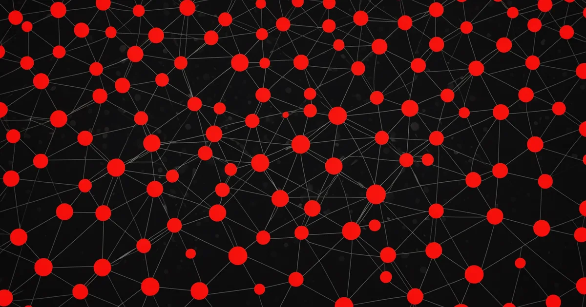Abstract visualization of card-testing attack patterns